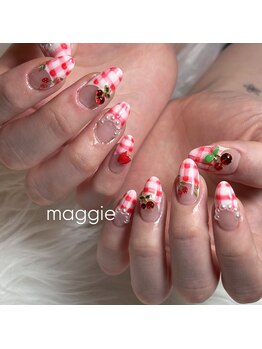 サロン マギー(Salon Maggie)の写真/デザイン持ち込みやり放題◎！お好きなデザインをご相談下さい♪（※3D・手書きアートなどは別料金です）