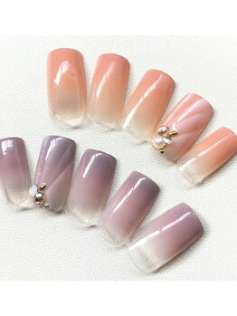 アンベリール ネイルサロンアンドスクール(embellir)/シンプルネイル¥4800