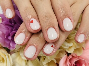 ダブルネイル(Double Nail)/【ほり】ハート