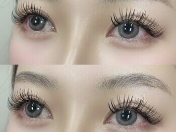 フランク(f)の写真/付け放題が得意なサロン！シングル付け放題¥5500/ボリュームラッシュ¥6900/バインド付け放題¥7900