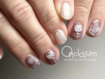 オンシジューム(Oncidium)/お客様リクエストネイル♪