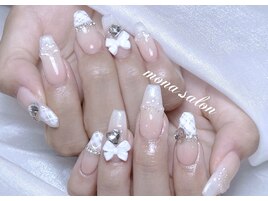 チェック柄トレンドネイル