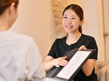 結果を出すためにしっかりとカウンセリングをします！