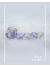 はあとねいる イオンリカー&ビューティー川西店/フットネイル：No.34