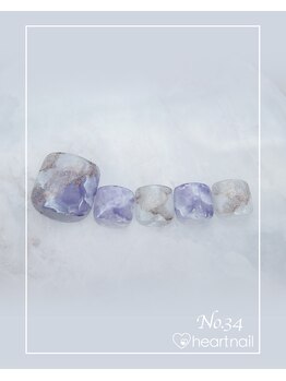 はあとねいる イオンリカー&ビューティー川西店/フットネイル：No.34