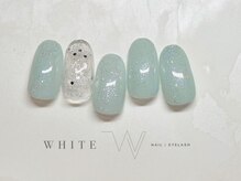 ホワイト(WHITE)/5月6月シンプルデザインコース