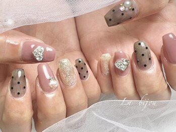 ラビジュー(La bijou)の写真/《大人可愛いをコンセプトに》こだわりアート定額design8,500円*日常に少しのときめきを届けるデザインを♪