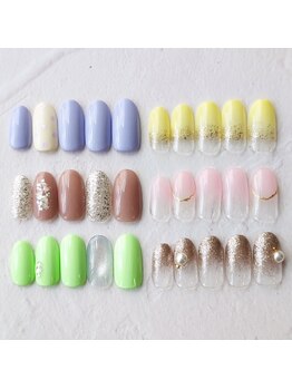 アンクローチェ(Ann Cloche)の写真/吉祥寺/初来店限定スペシャルクーポン有♪写真のネイルが¥4000!価格以上の満足度を実感できる実力派サロン