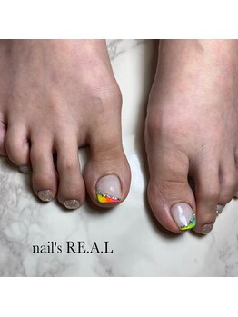 ネイルズリアル(nail's REAL)/ネオンカラーネイル