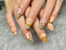 エーネイルルーム(A.Nail.room)/ニュアンスミラーネイル