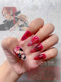 アグ ネイル(AGU NAIL)/手描きARTも高クオリティ