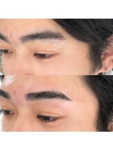 アンドスリー 原宿 表参道店(And Three)/太め平行気味ナチュラル上がり眉