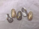 【定額】和柄ネイル オーロラ