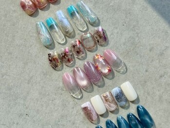 ラビスネイルエス(ravisnail-Es-)の写真/"当店1番人気"【毎月変わる定額コース】デザインはブログ・フォトギャラリーをcheck◎ハイセンスなネイルを