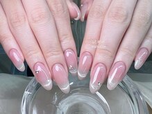 ルレーブ(LE REVE)/チークマグネットフレンチネイル