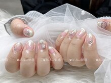 エムプラスネイル 新宿(M+Nail)/持ち込みデザイン
