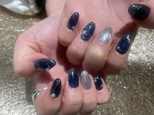 プロテア(protea)/マグネット×ミラーネイル