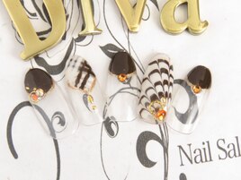 チョコレートネイル ¥8500