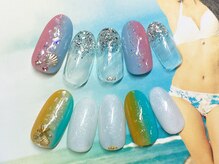 ネイルサロン キャンディネイル(Candy Nail)/縦グラデ　　ｂｙ石塚