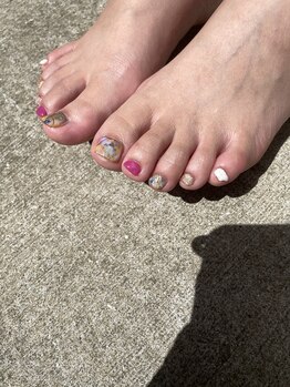 テンネイル(ten. nail)/デザインフットネイル