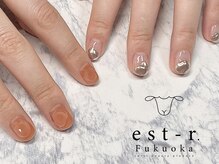 エストアール 博多口店(est-r.)/【ちぐはぐネイル】