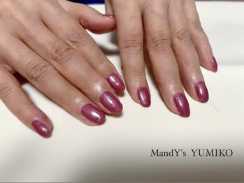 マンディーズ(MandY's)/ワンカラー/ラメ/秋