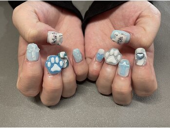 ネイルサロン ブリリアント(Nail Salon Brilliant)/アート8＋キャラネイル2