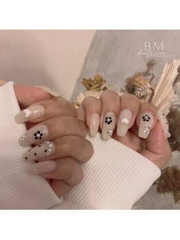 ビューティームーン(beauty moon)/ホロフラワー×水玉+ハート