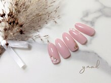 ワイネイル(Y.nail)/シンプルさくらデザイン
