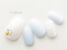 コノア(conoa)/マットブルーネイル