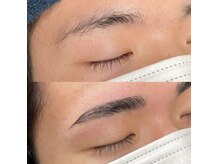 ササ アイブロウ(33 eyebrow)の雰囲気（お客様の骨格に合わせた眉毛のデザインで清潔感◎メンズ/美眉）