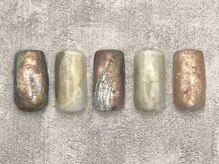 テンプテーション ネイル スタジオ(Temptation nail studio)/素材感ニュアンス
