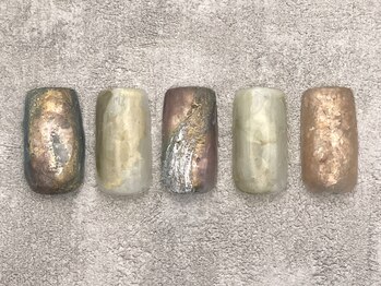 テンプテーション ネイル スタジオ(Temptation nail studio)/素材感ニュアンス