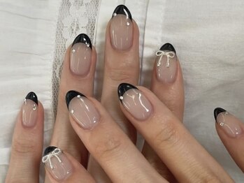 ワイワイ(yy)/ブラックフレンチデザイン