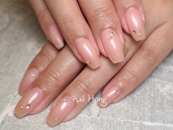 ネイルホン(nail Hong)の写真/《初回オフ無料》オフィスに◎大人女性にオススメのデザイン多数。エレガント～ブライダルまで幅広くご用意