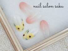 サク(saku)/７月の定額デザイン/ひまわり