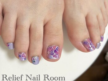 リリーフネイルルーム(RELiEF NAiL ROOM)/フットシンプルコース
