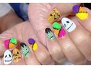 ハロウィンハンドネイル