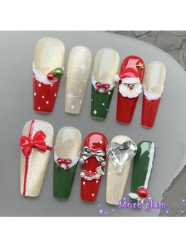 モアグラム 池袋東口店(More Glam)/クリスマス 持ち込みデザイン