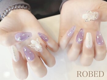 ローブド(ROBED)/持ち込みアートネイル