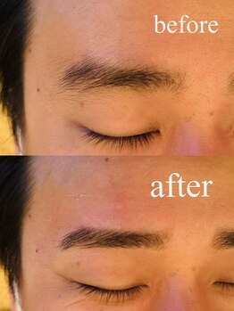 ハマザキ 東店(HAMAZAKI)/ヘアカット＋眉毛WAX