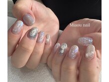 ミャウネイル(Miaou nail)/透明感ニュアンスネイル
