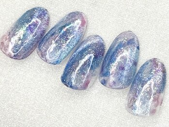 【春夏紫陽花ネイル】