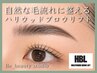 【眉毛/男女OK】HBL(ハリウッドブロウリフト)¥6000★理想の眉毛の毛流れに♪