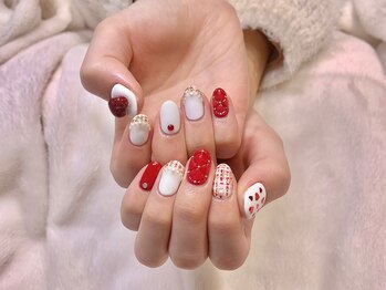 ネオリーブリタ(Neolive rita)/クリスマスネイル