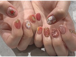 お花ネイル★パラジェル使用