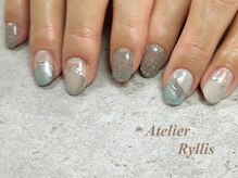 アトリエ リリス(Atelier Ryllis)/冬ネイル