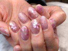 ジュエ(Jouer)/お任せデザイン/桜ネイル/西川口
