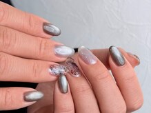 クレモアネイル 浦和店(CLEMORE NAIL)/ブルーブラウンニュアンス