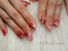 ナビ(NAVI)/桜ネイル